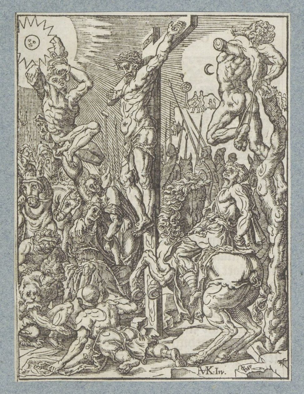 Chrystus na krzyżu autorstwa Christoffel van Sichem (II)