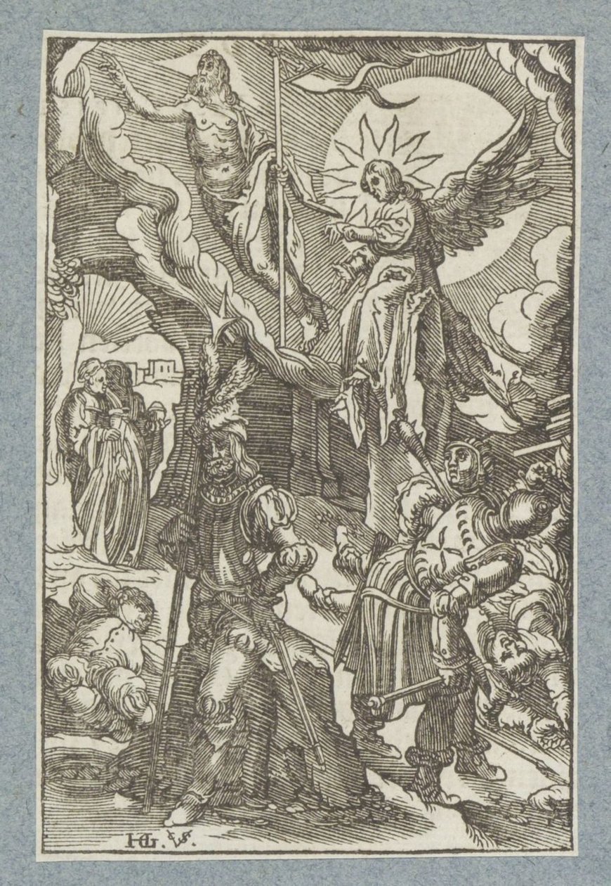 Zmartwychwstanie Chrystusa autorstwa Christoffel van Sichem (II)