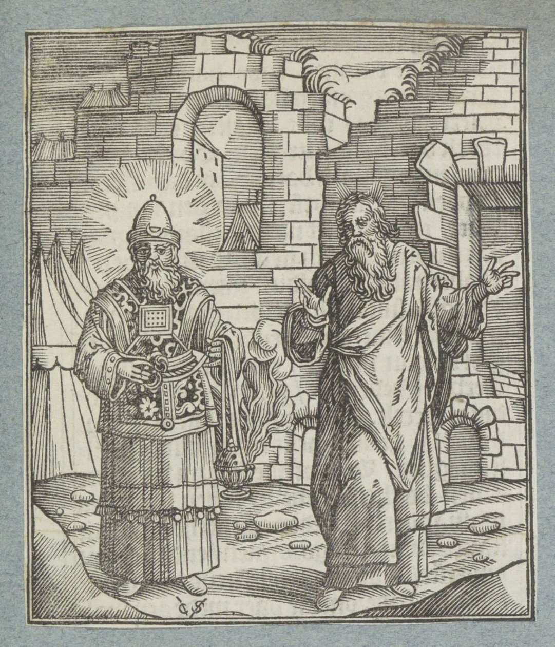 Kapłański strój autorstwa Christoffel van Sichem (II)