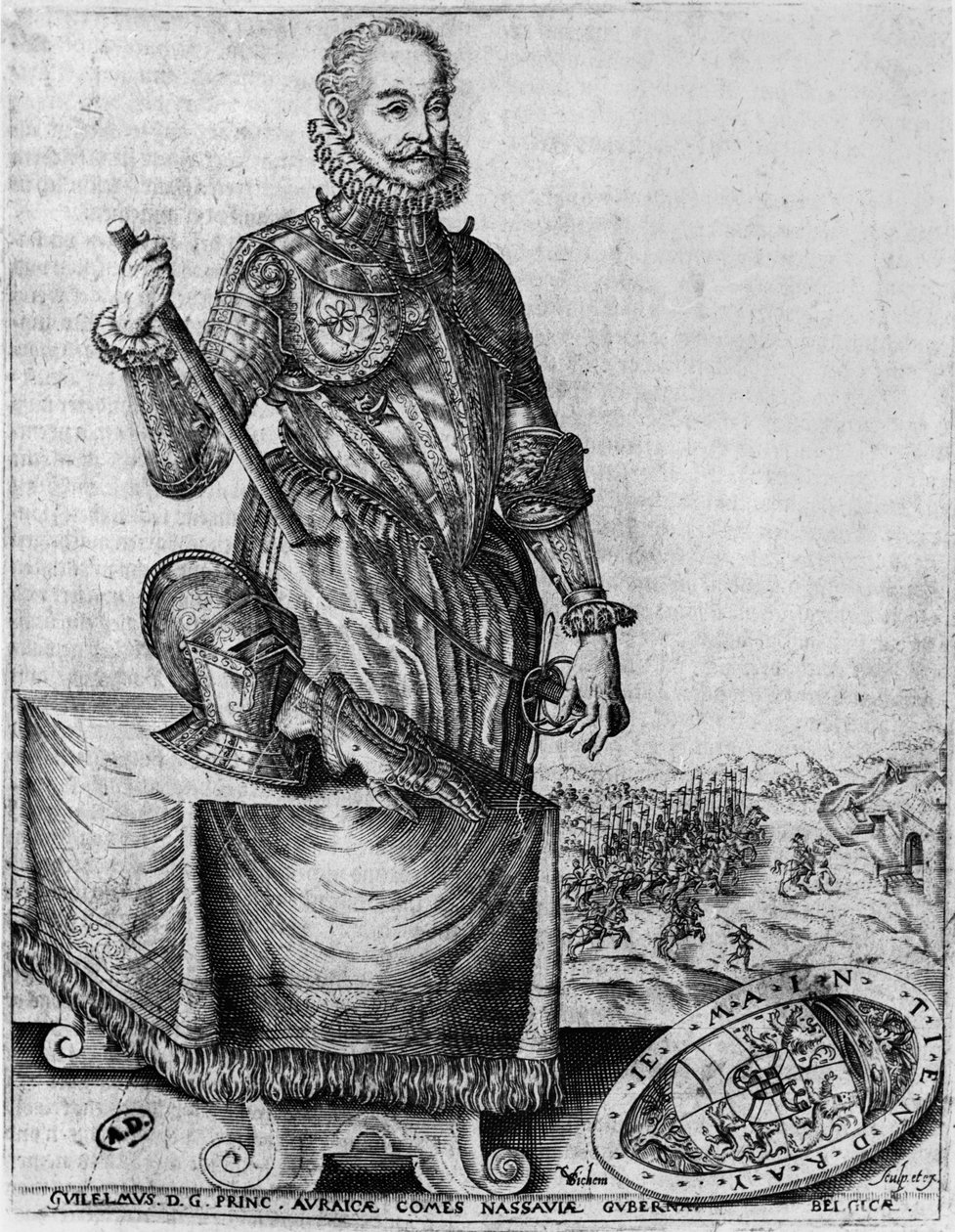 Wilhelm I (1533-84) "Cichy", książę Oranii autorstwa Christoffel van the Elder Sichem