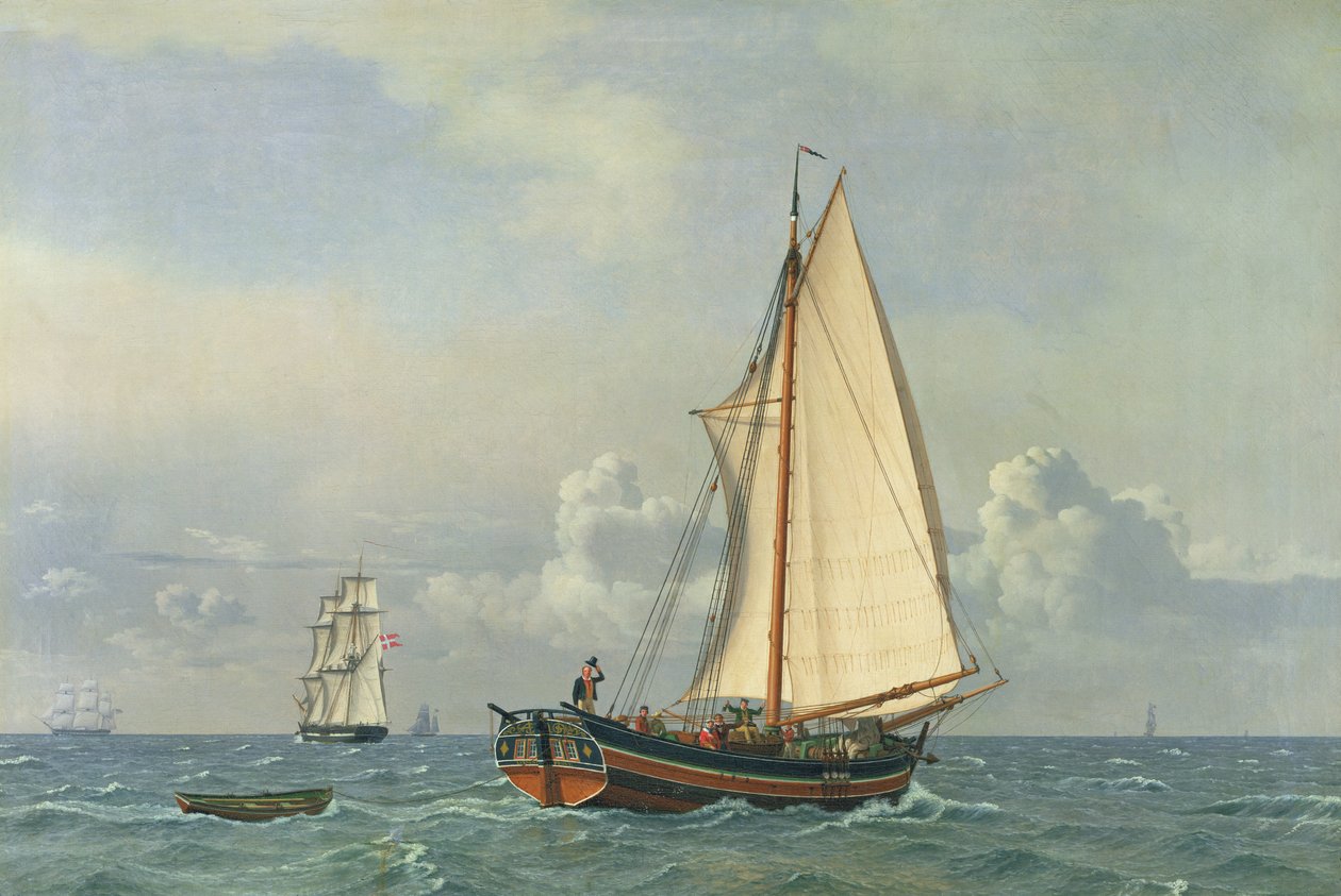 Morze, 1831 autorstwa Christoffer Wilhelm Eckersberg
