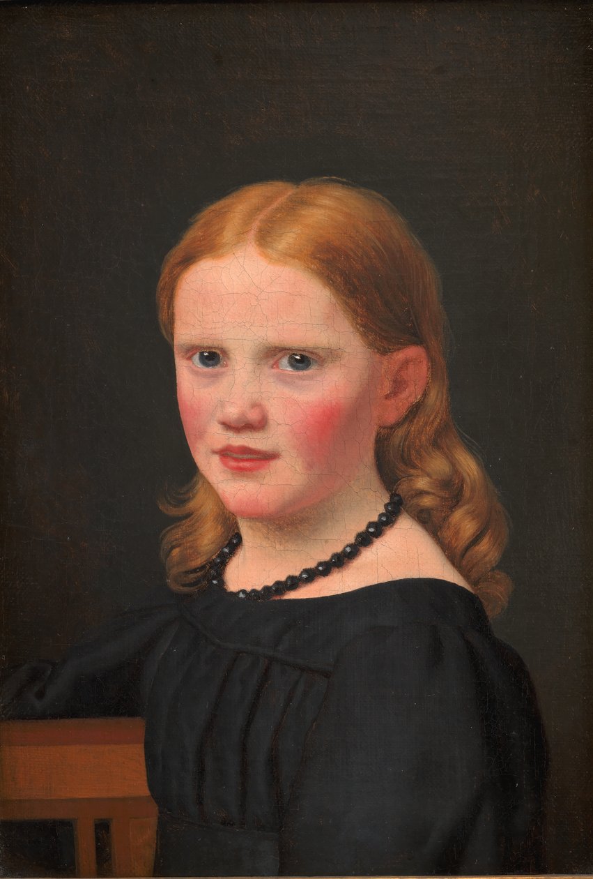 Córka artysty, Emilie autorstwa Christoffer Wilhelm Eckersberg