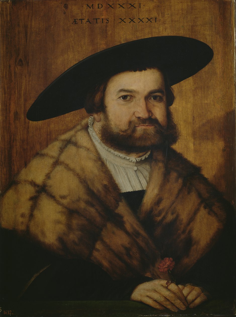 Złotnik Jorg Zurer z Augsburga, 1531 autorstwa Christoph Amberger