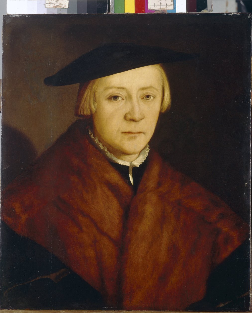 Portret mężczyzny (Portret mężczyzny). Obraz Christophe Amberger (ok. 1500-1562), olej na drewnie, po 1548. Sztuka niemiecka autorstwa Christoph Amberger