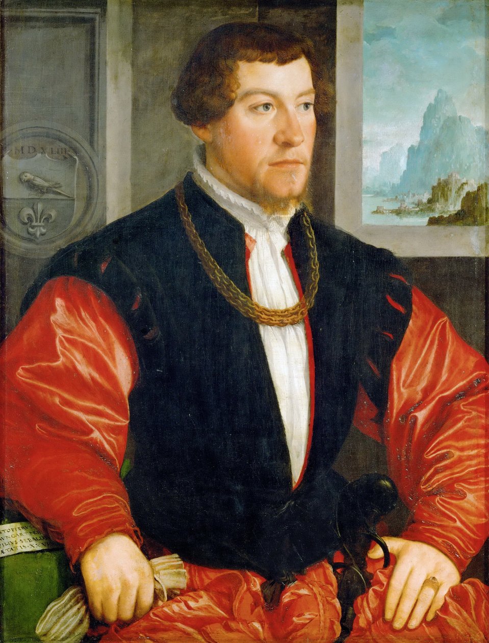 Portret Christopha Baumgartnera autorstwa Christoph Amberger
