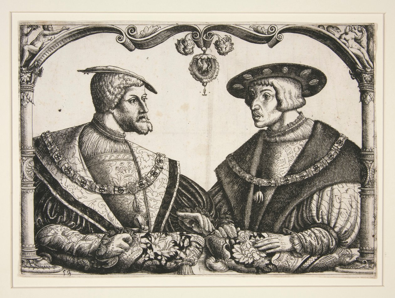 Cesarze Karol V i Ferdynand I autorstwa Christoph Bockstorffer