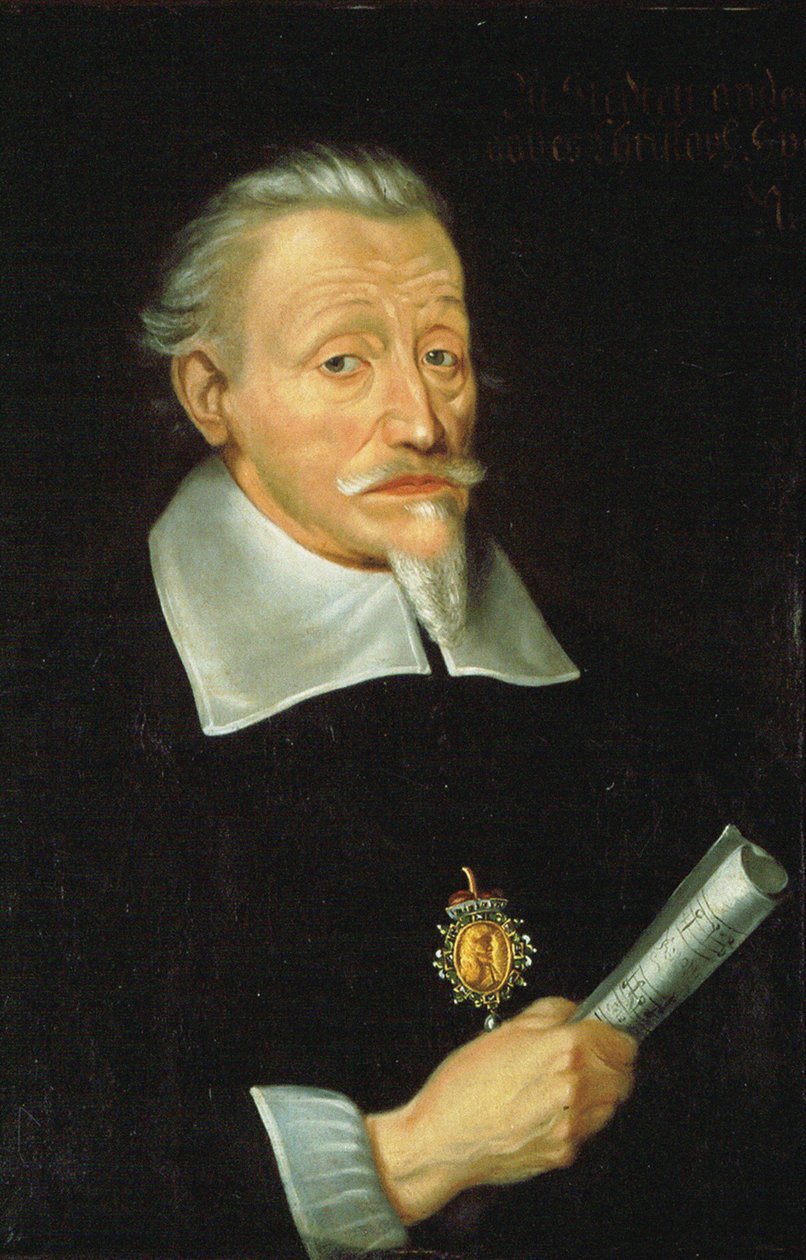 Heinrich Schutz, niemiecki kompozytor baroku - Portret kompozytora Heinricha Schuetza (1585-1672), autorstwa Spetnera, Christopha (ok. 1615-po 1664). olej na płótnie, ok. 1650-1660. Prywatna kolekcja autorstwa Christoph Spetner