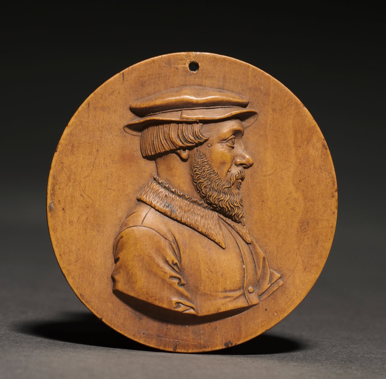 Portret mężczyzny, 1523-1536. autorstwa Christoph Weiditz