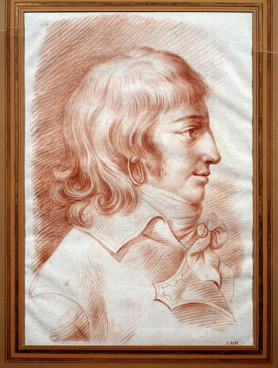 Portret Ludwika de Saint-Just (Saint-Just autorstwa Christophe Guerin
