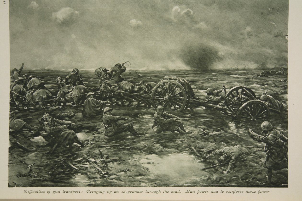 Trudności w transporcie broni, 1914-19 autorstwa Christopher Clark
