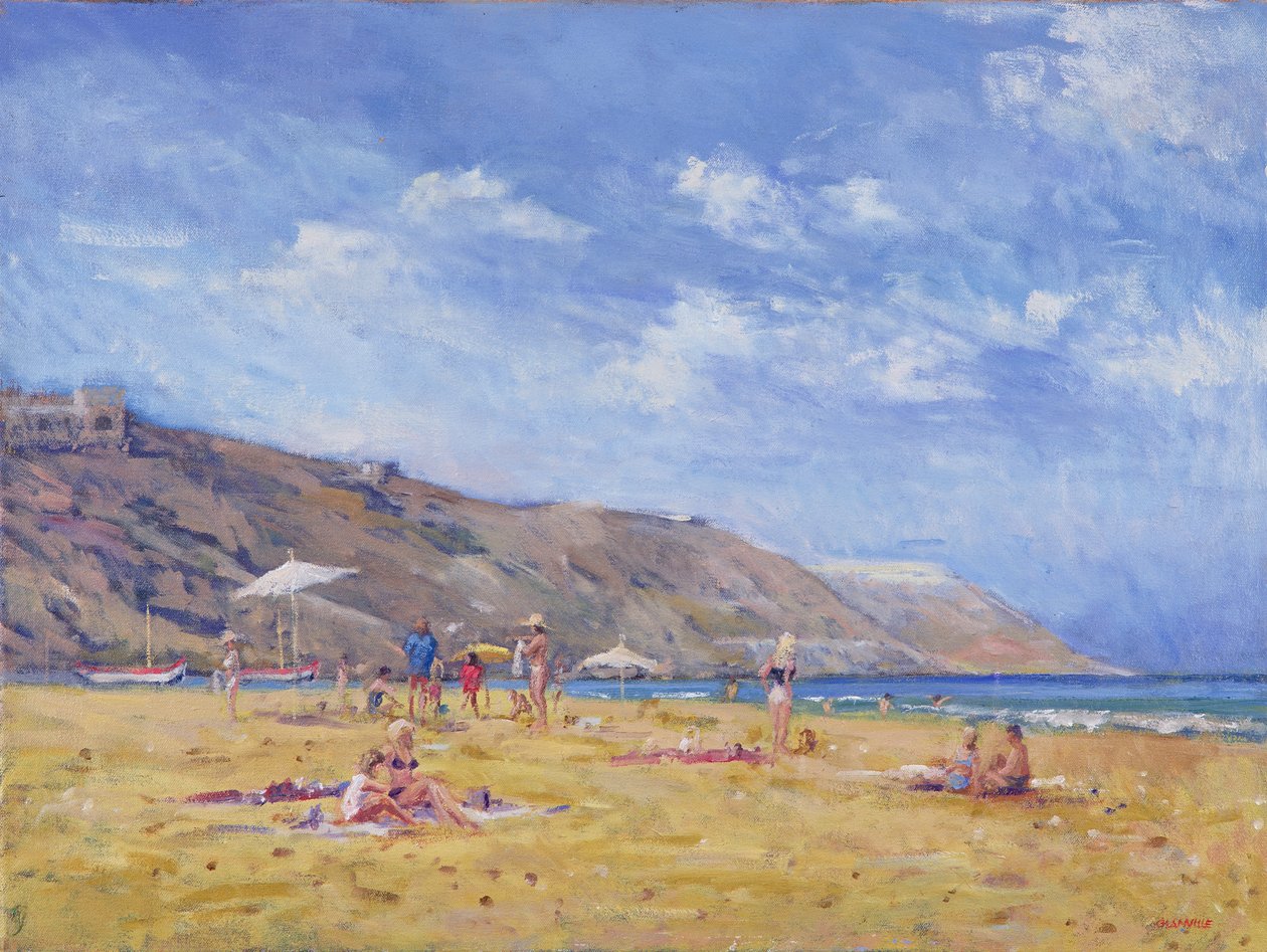Kąpiących się, Gozo autorstwa Christopher Glanville