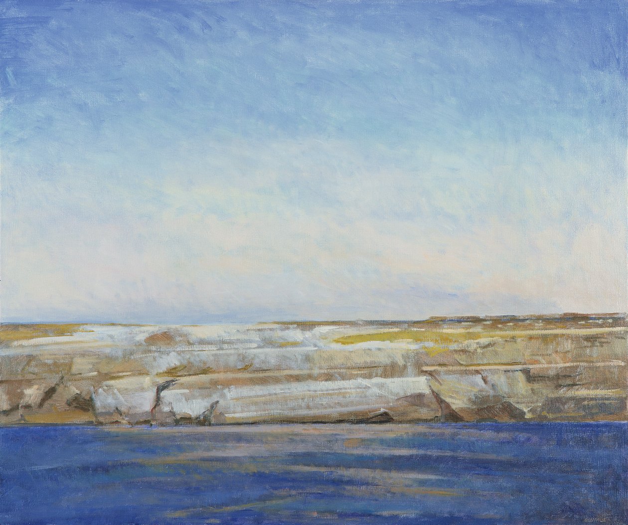 Linia brzegowa, Gozo autorstwa Christopher Glanville