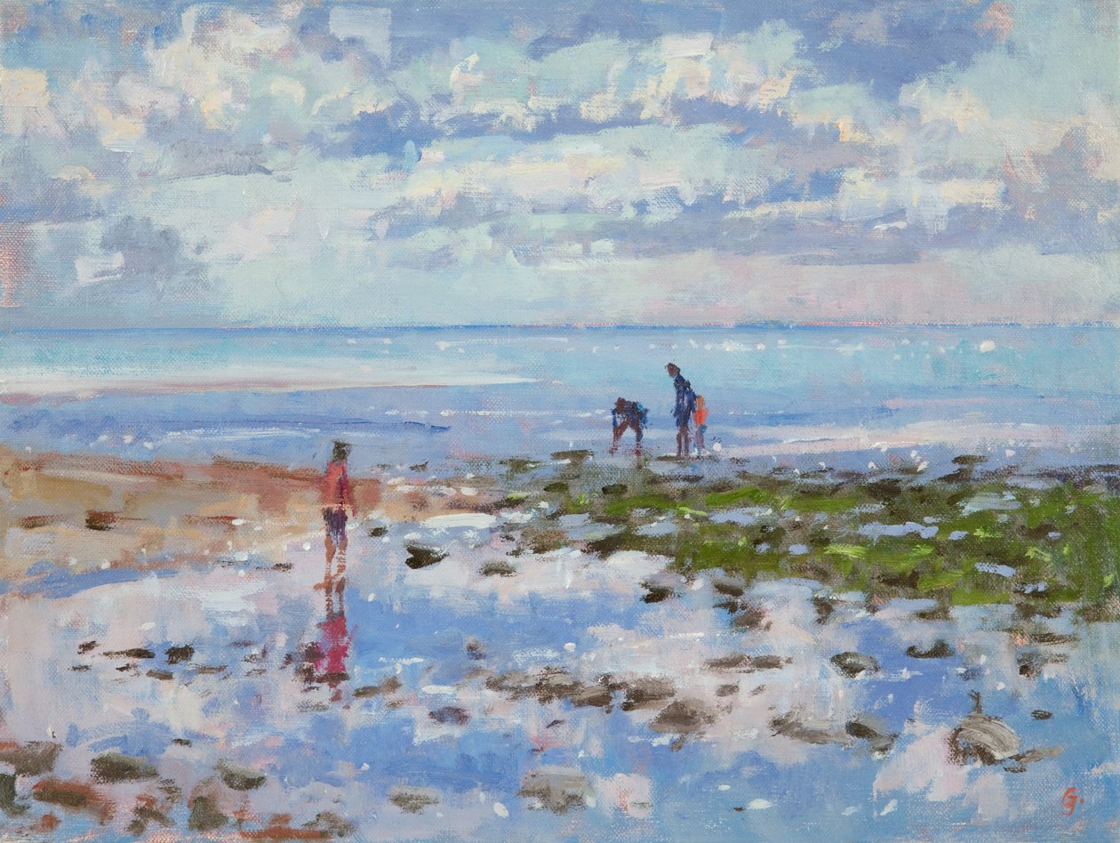 Odpływ Charmouth, 2012 autorstwa Christopher Glanville