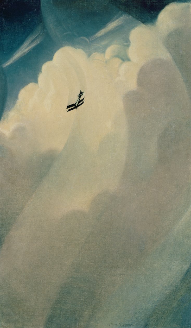 Spiralne zejście autorstwa Christopher Richard Wynne Nevinson