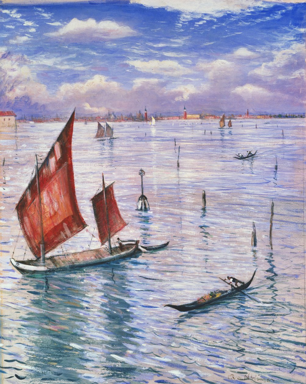 Wenecja z Lido autorstwa Christopher Richard Wynne Nevinson