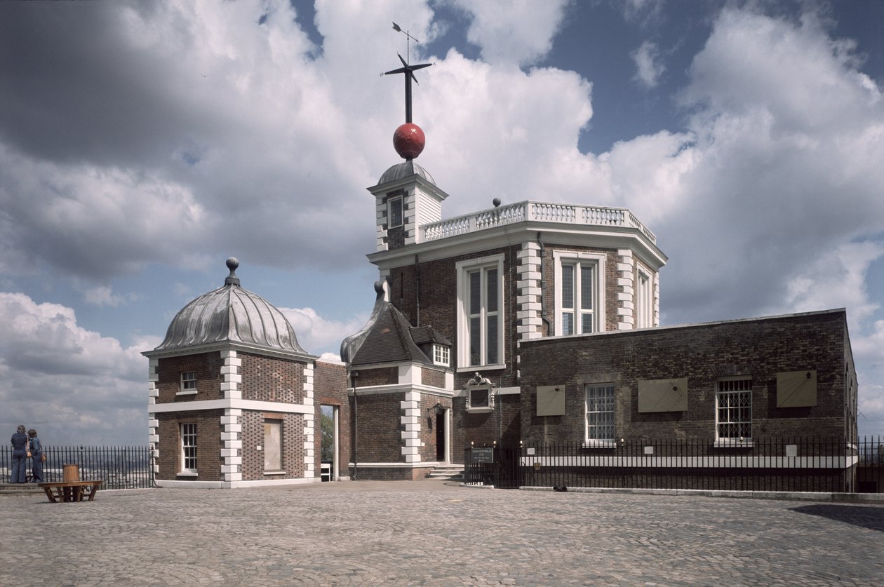 Stare Królewskie Obserwatorium, Greenwich, 1675 autorstwa Christopher Wren