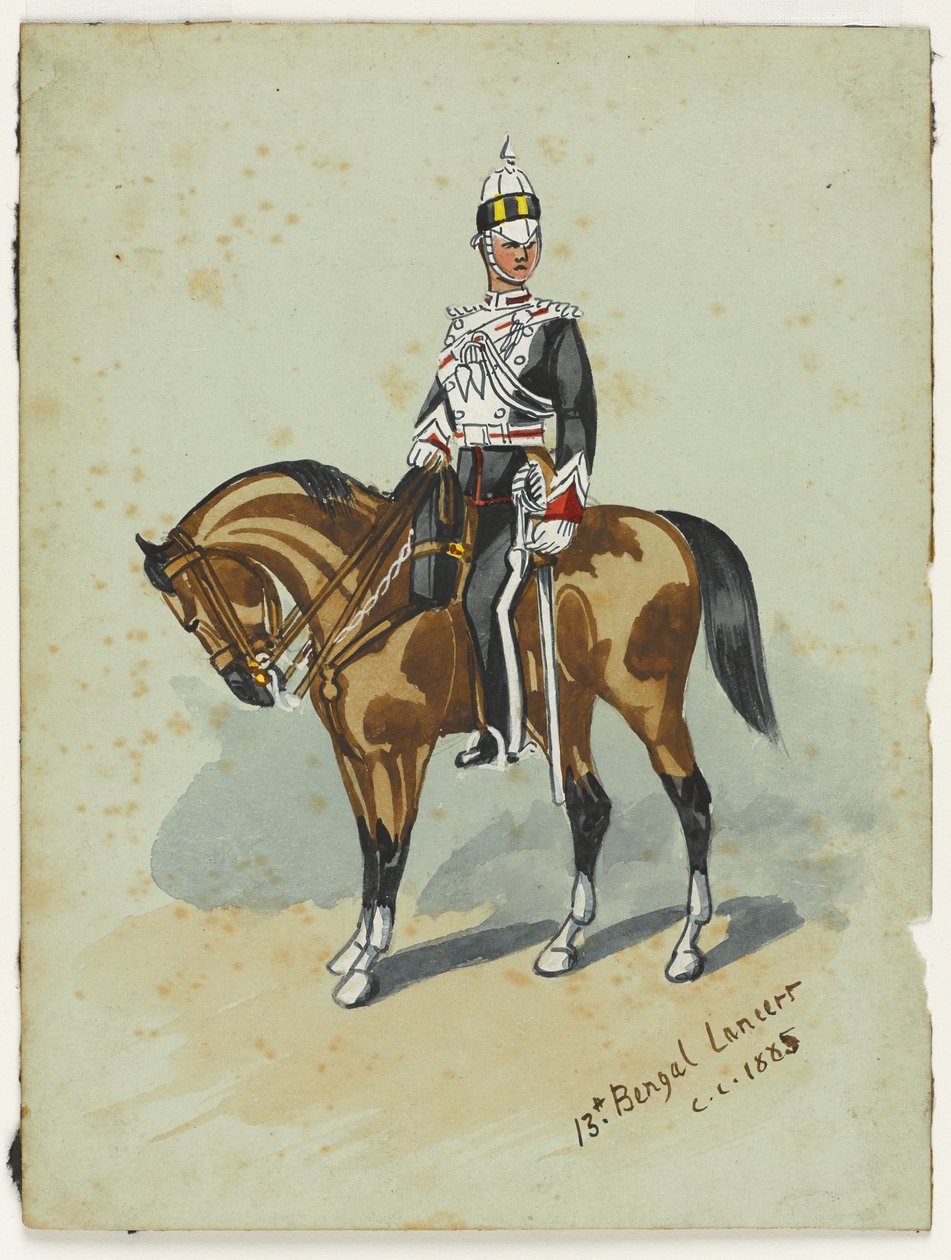 XIII Ułanów Bengalskich, ok. 1914 r. autorstwa Christopher Clark