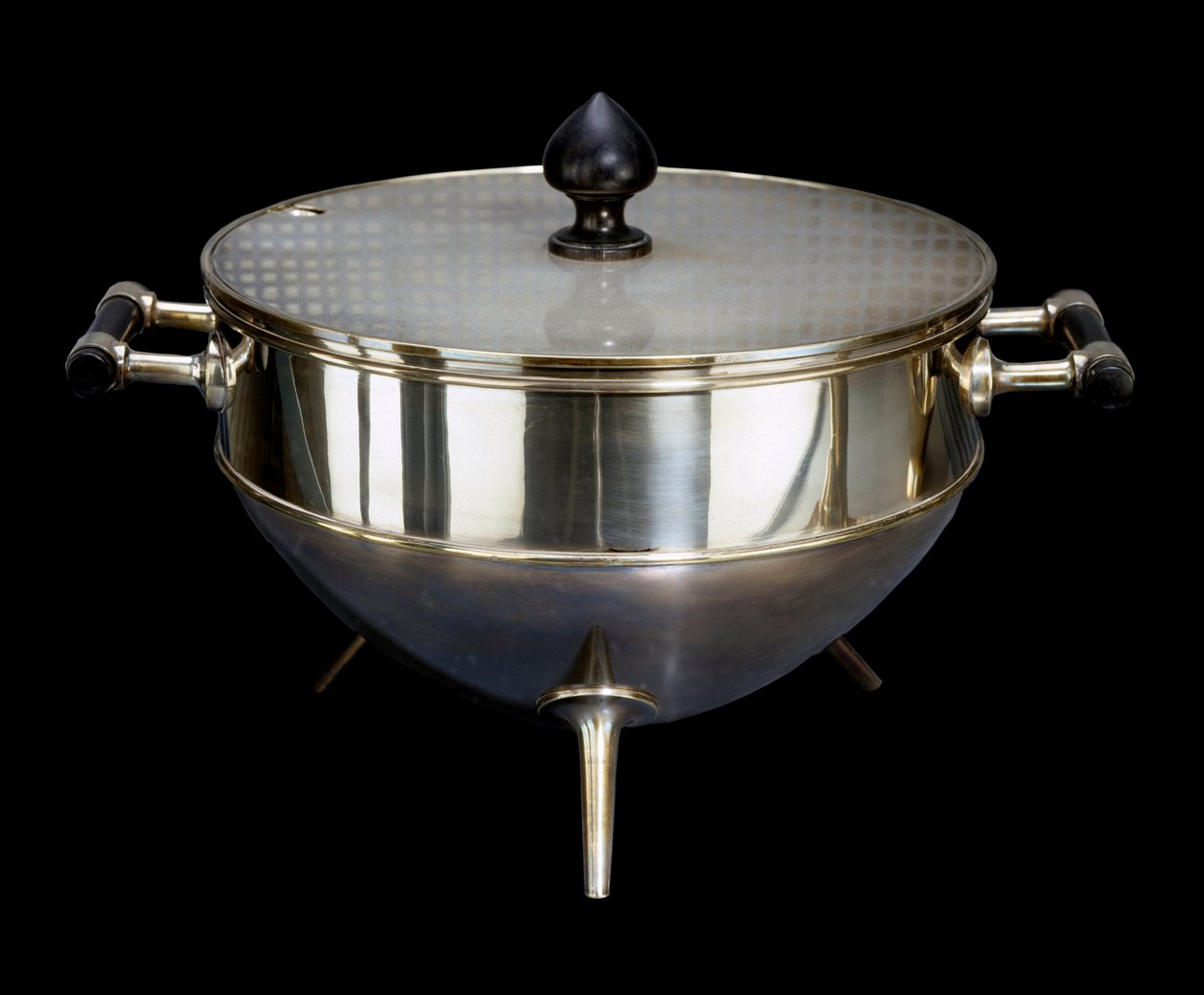 Argenterie: srebrne metalowe westchnienie i ebene autorstwa Christophera Dressera (1834-1904) Około 1880 Paryż, musee d