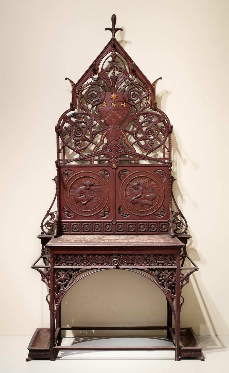 Stoisko przed halą autorstwa Christopher Dresser