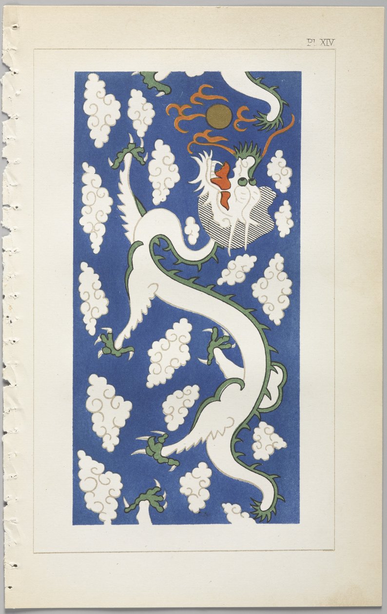 Sztuka projektowania dekoracyjnego : z dodatkiem, podającym godziny otwarcia kwiatów, wyd. Day & Son, Londyn, 1862 autorstwa Christopher Dresser