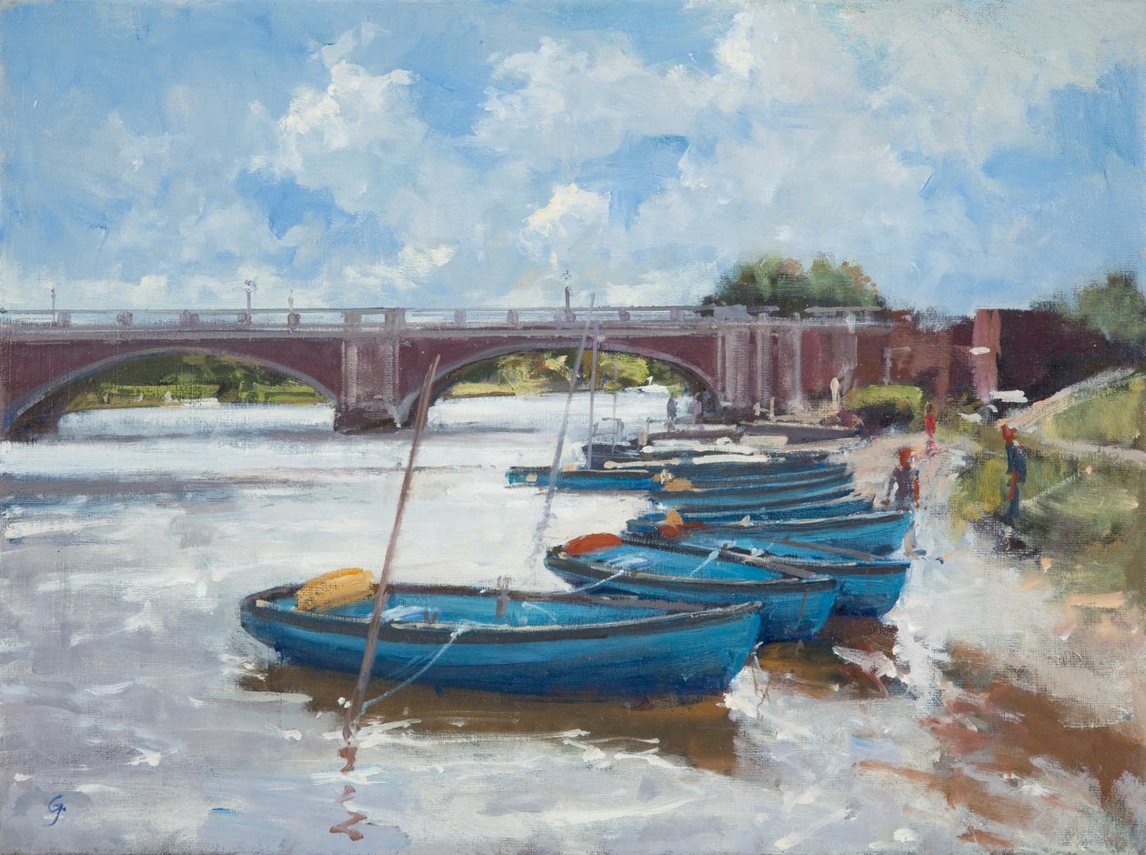 Cumowanie w Hampton Court, 2011 autorstwa Christopher Glanville