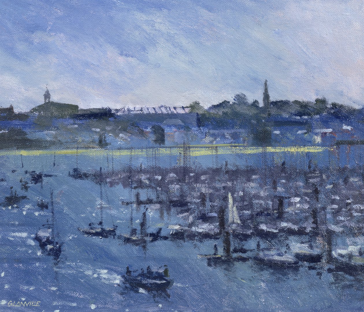 St.Malo (olej na płótnie) autorstwa Christopher Glanville