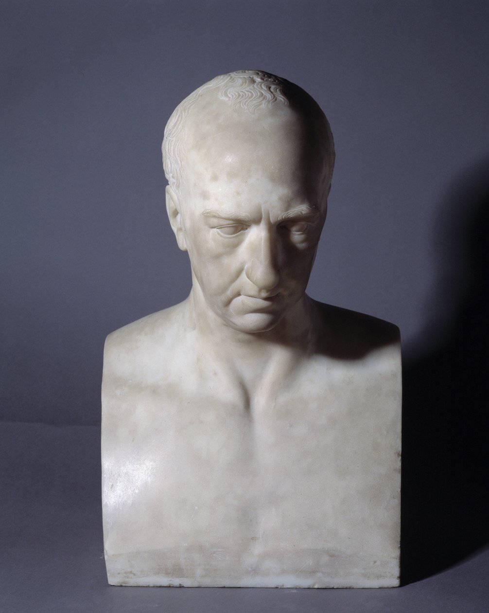 Popiersie przedstawiające szkockiego malarza Gavina Hamiltona (1723-1798) autorstwa Christopher Hewetson