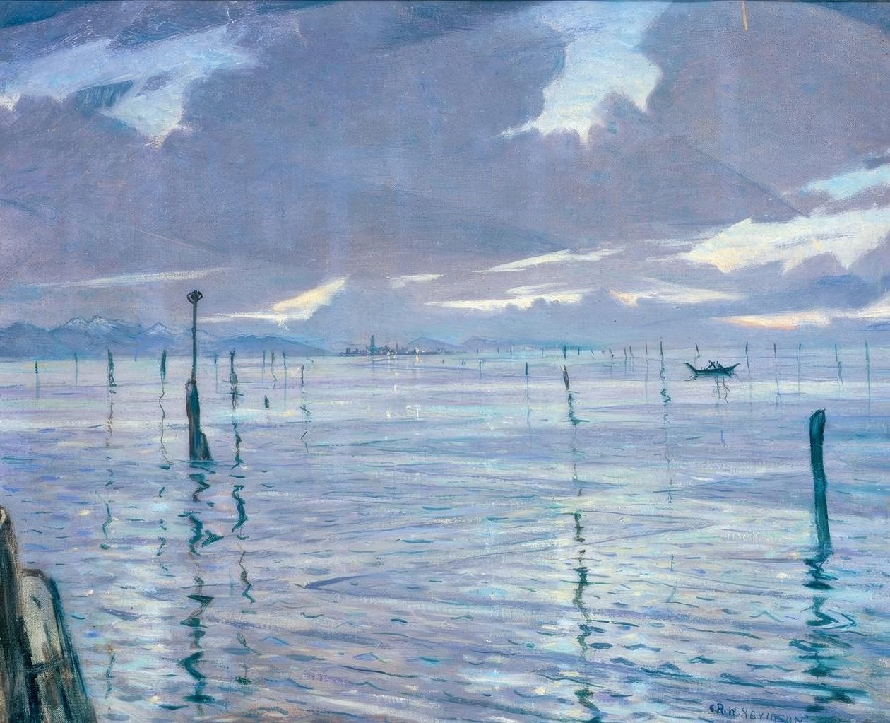 Torcello, Wenecja) autorstwa Christopher Richard Wynne Nevinson