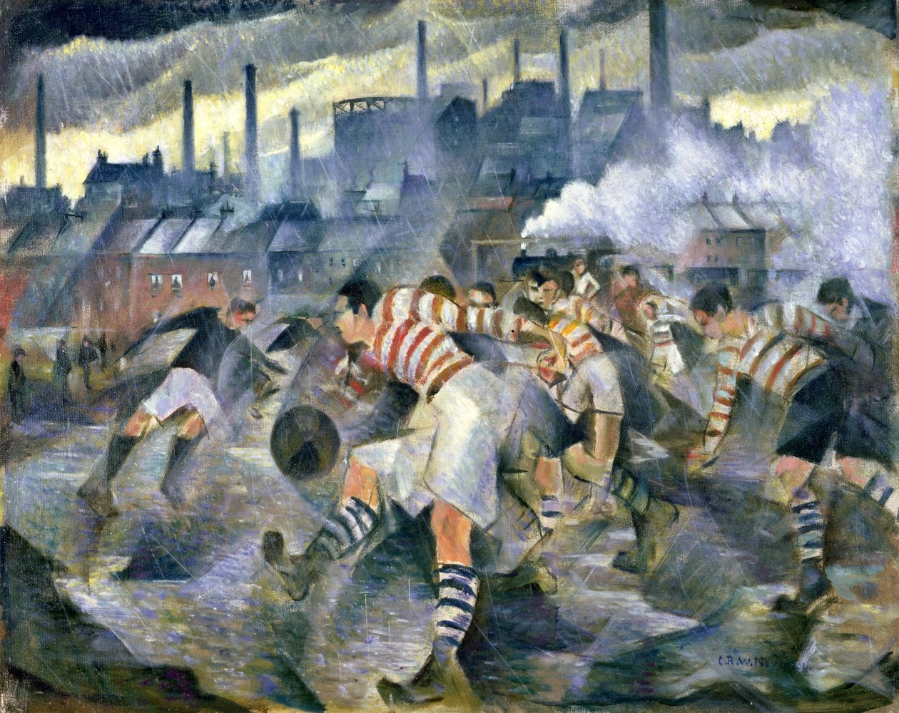 W każde zimowe popołudnie w Anglii autorstwa Christopher Richard Wynne Nevinson