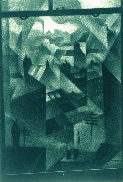 Z okna biura autorstwa Christopher Richard Wynne Nevinson