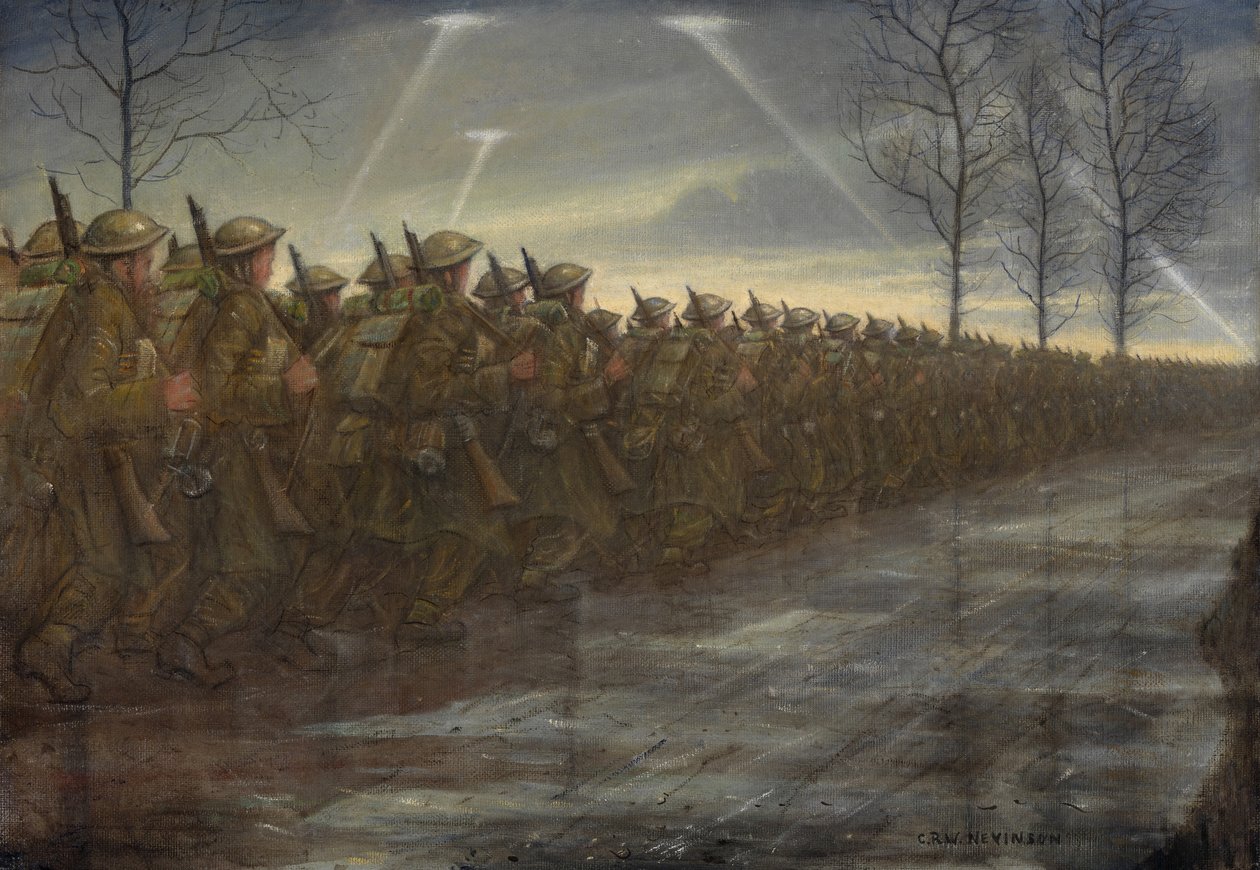 Marsz Cywilizacji autorstwa Christopher Richard Wynne Nevinson