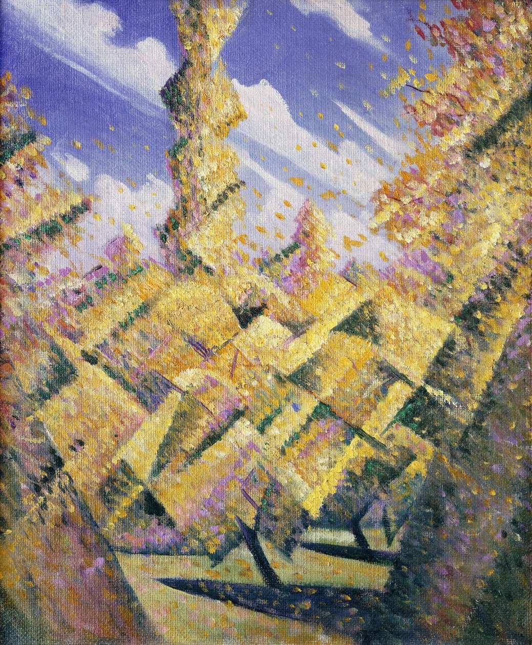 Cztery pory roku: jesień, ok. 1919 autorstwa Christopher Richard Wynne Nevinson