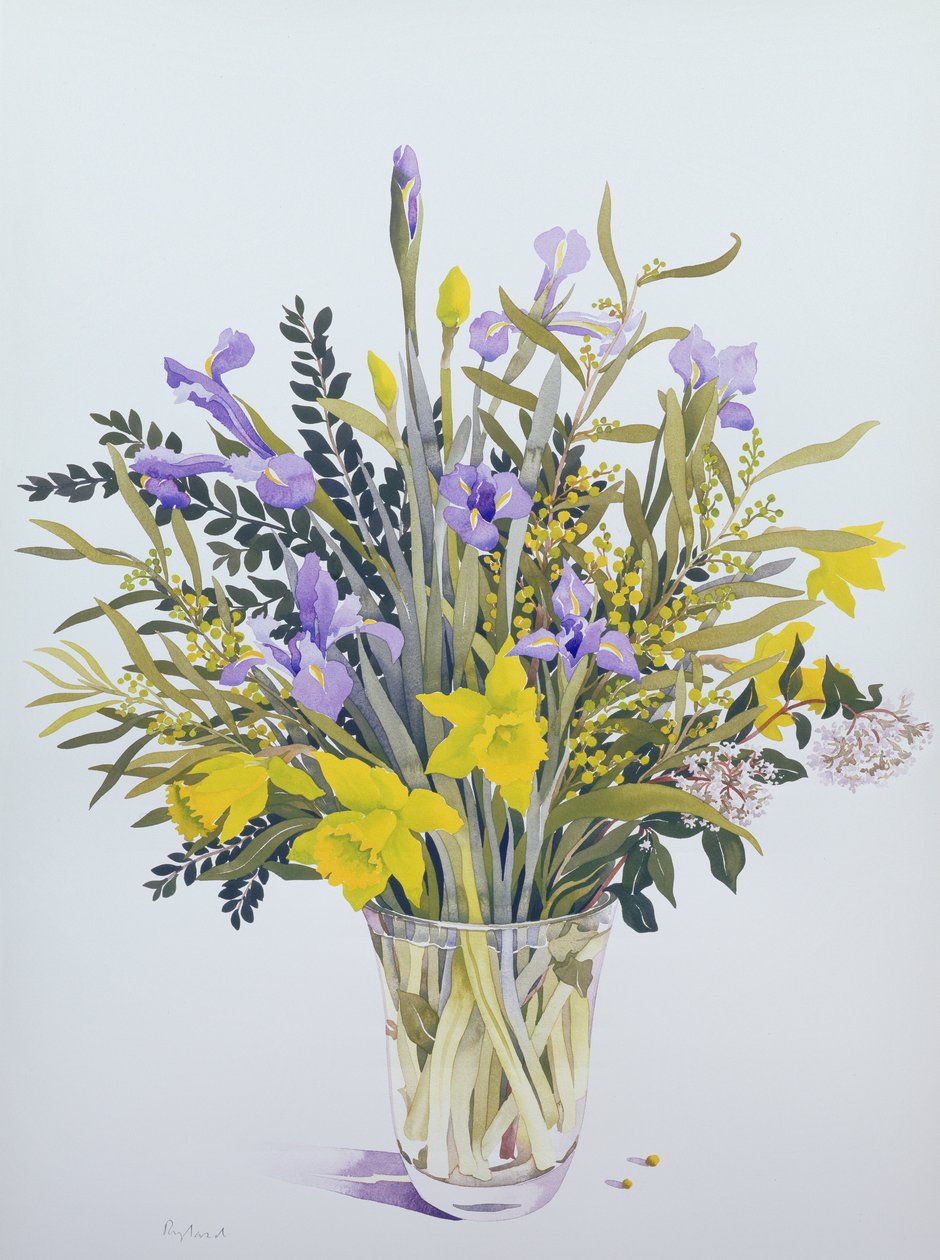 Wiosenne Kwiaty (wc na papierze) autorstwa Christopher Ryland