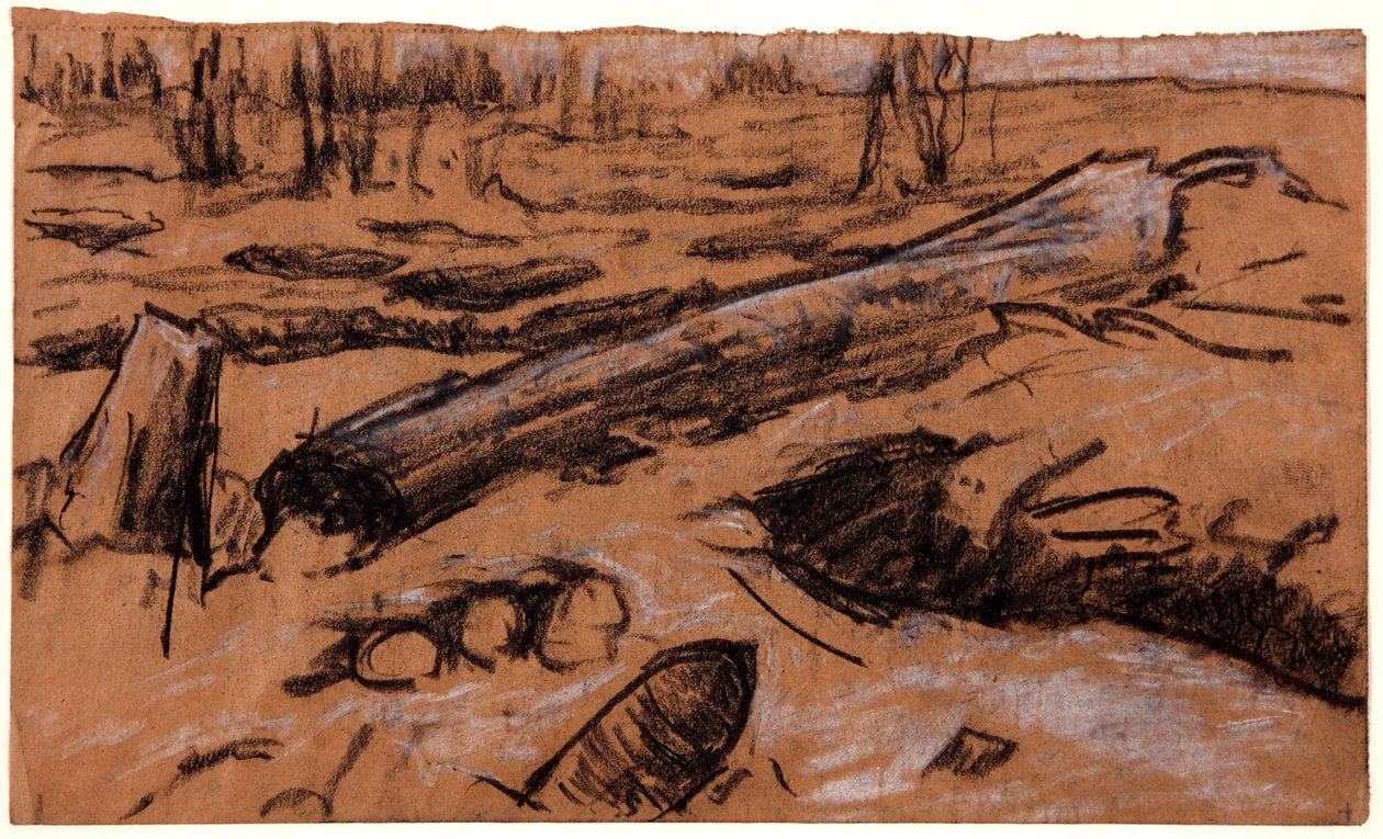 Zwalone drzewo, ok. 1914. autorstwa Christopher Williams