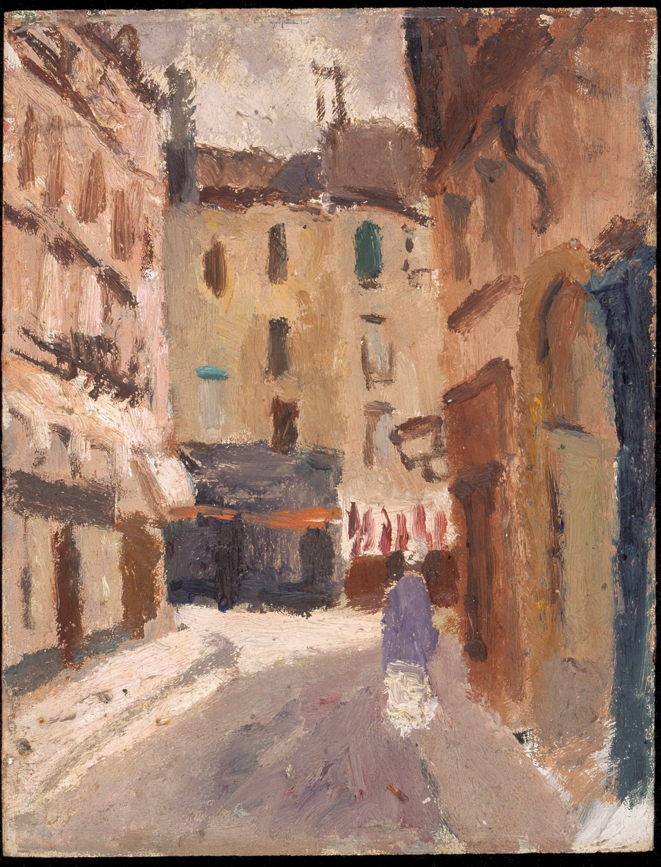 „Ulica w Nantes”, 1920-1930 autorstwa Christopher Wood