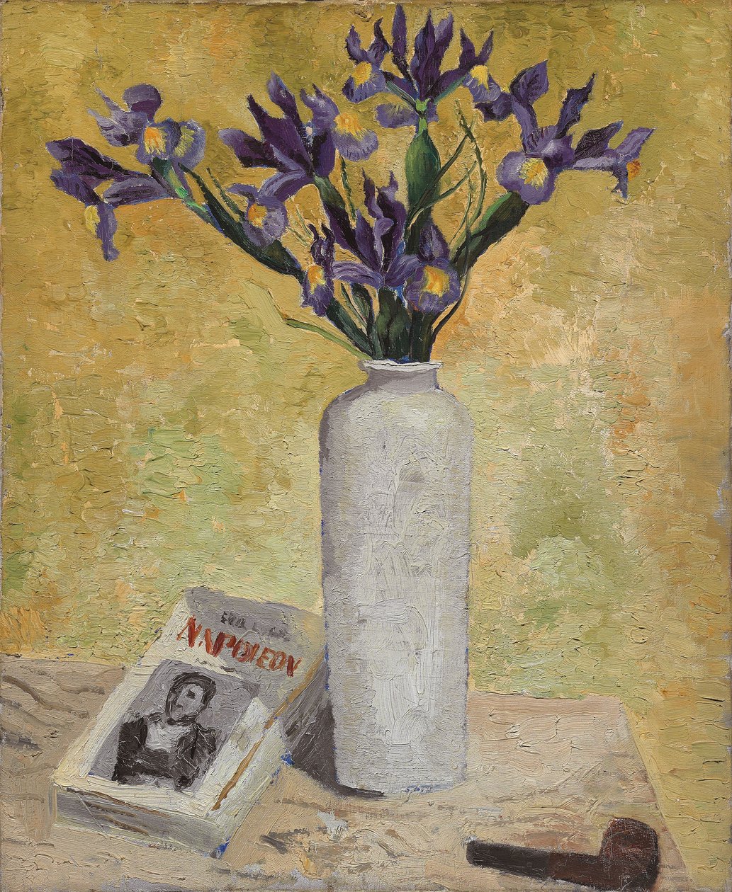 Irys w wysokim wazonie autorstwa Christopher Wood