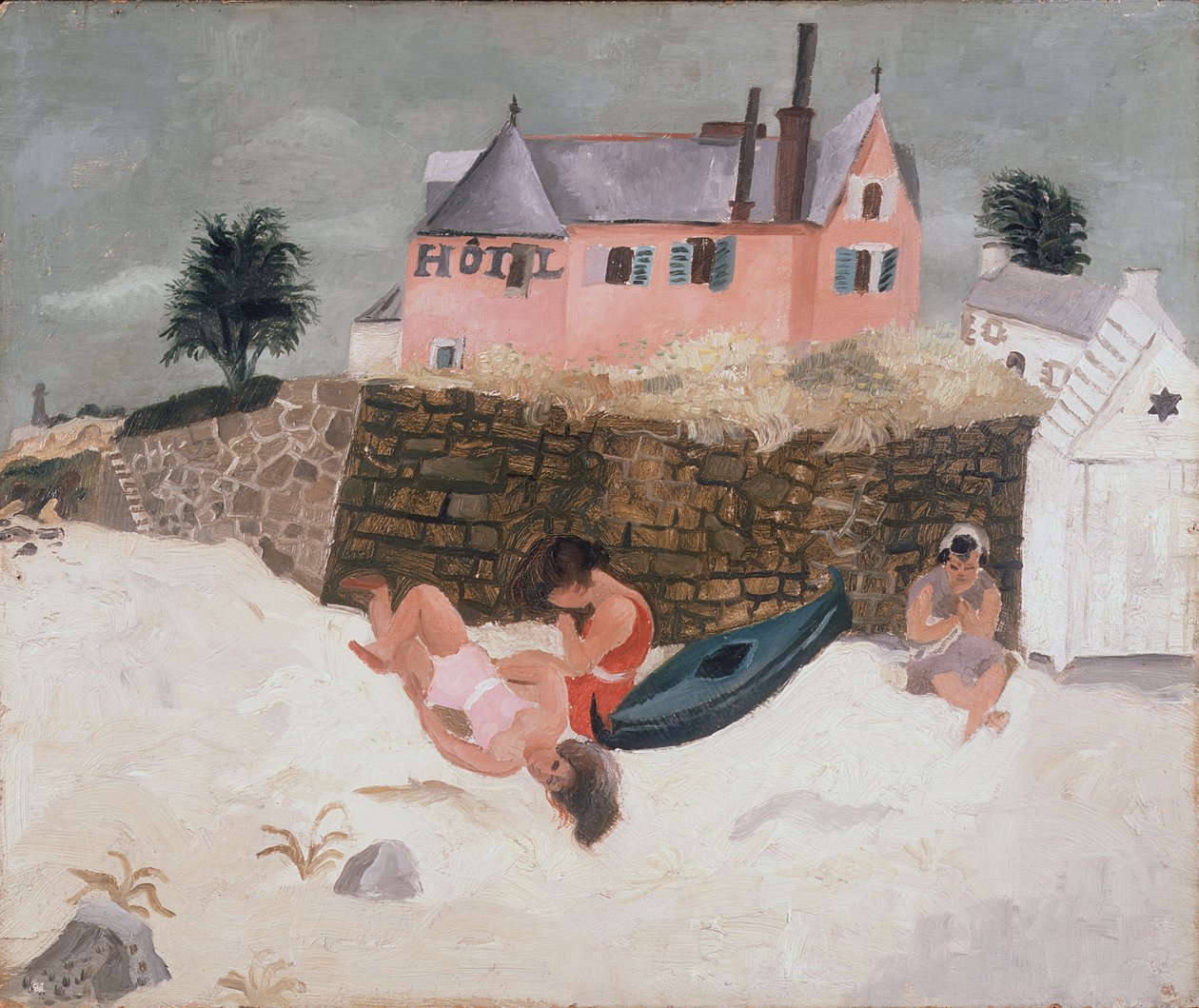 Hotel La Plage, Ty-Mad, Treboul, 1930 autorstwa Christopher Wood