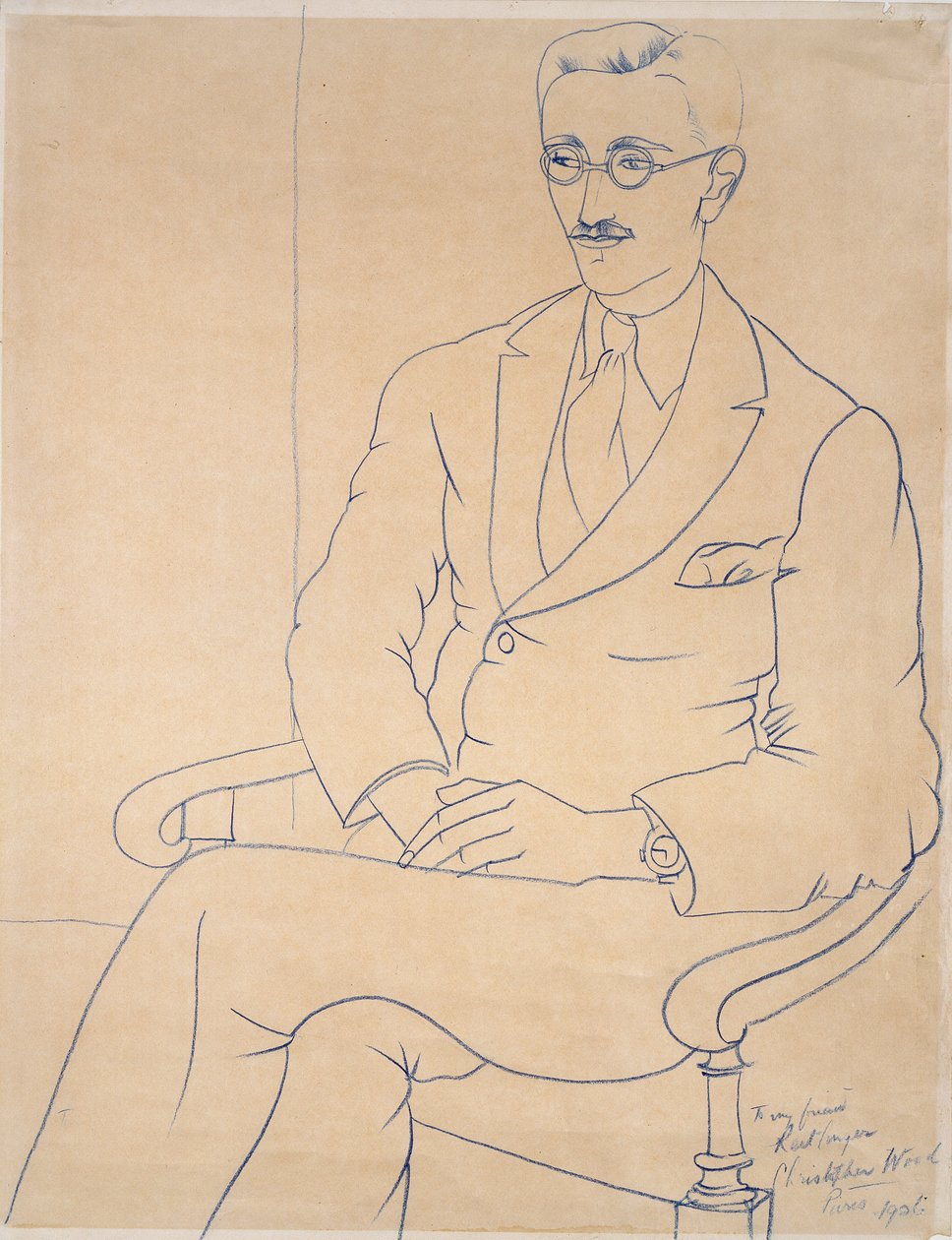 Portret Geralda Reitlingera, 1926 autorstwa Christopher Wood
