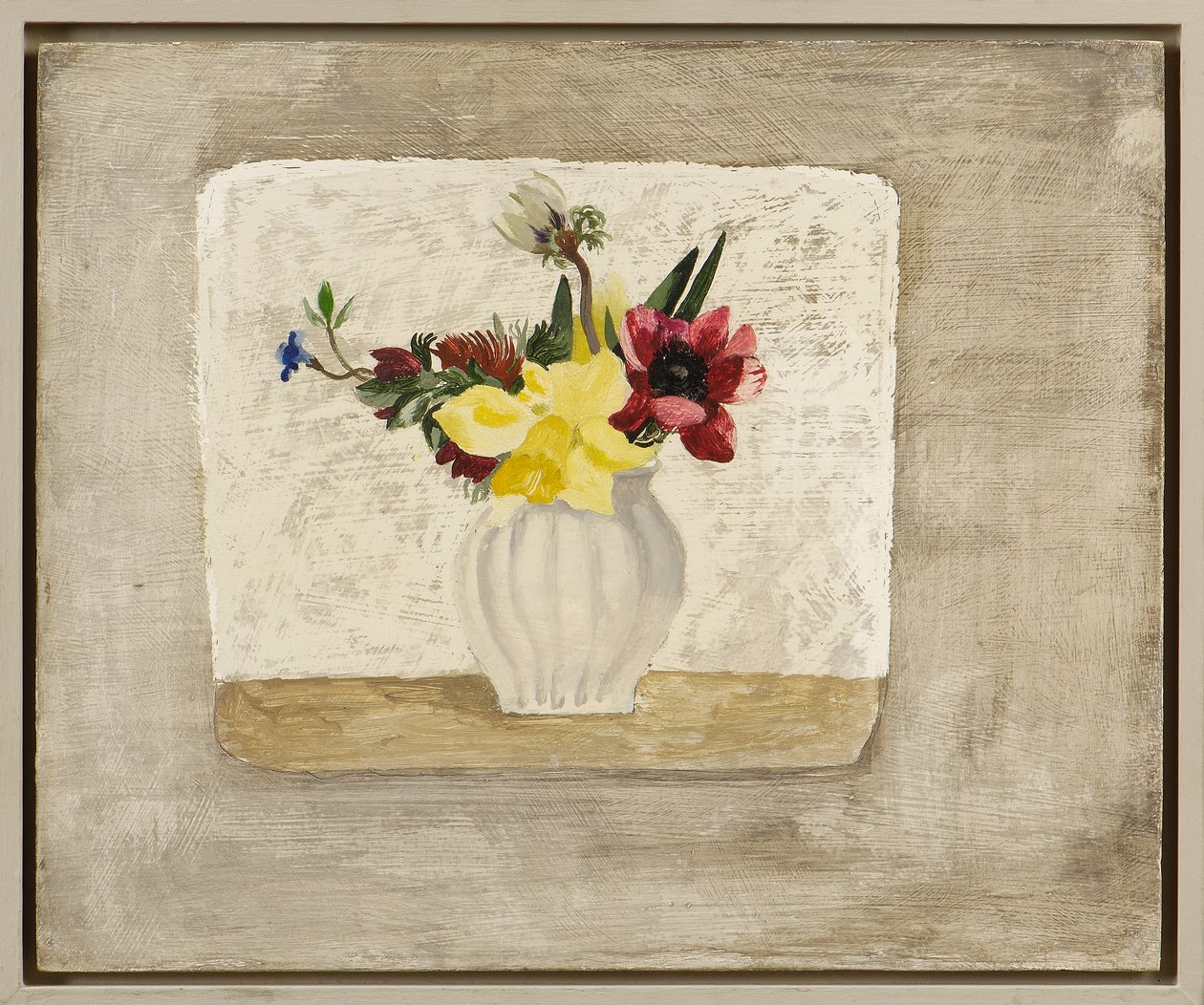 Wiosenne kwiaty w białym słoju, ok. 1928 autorstwa Christopher Wood