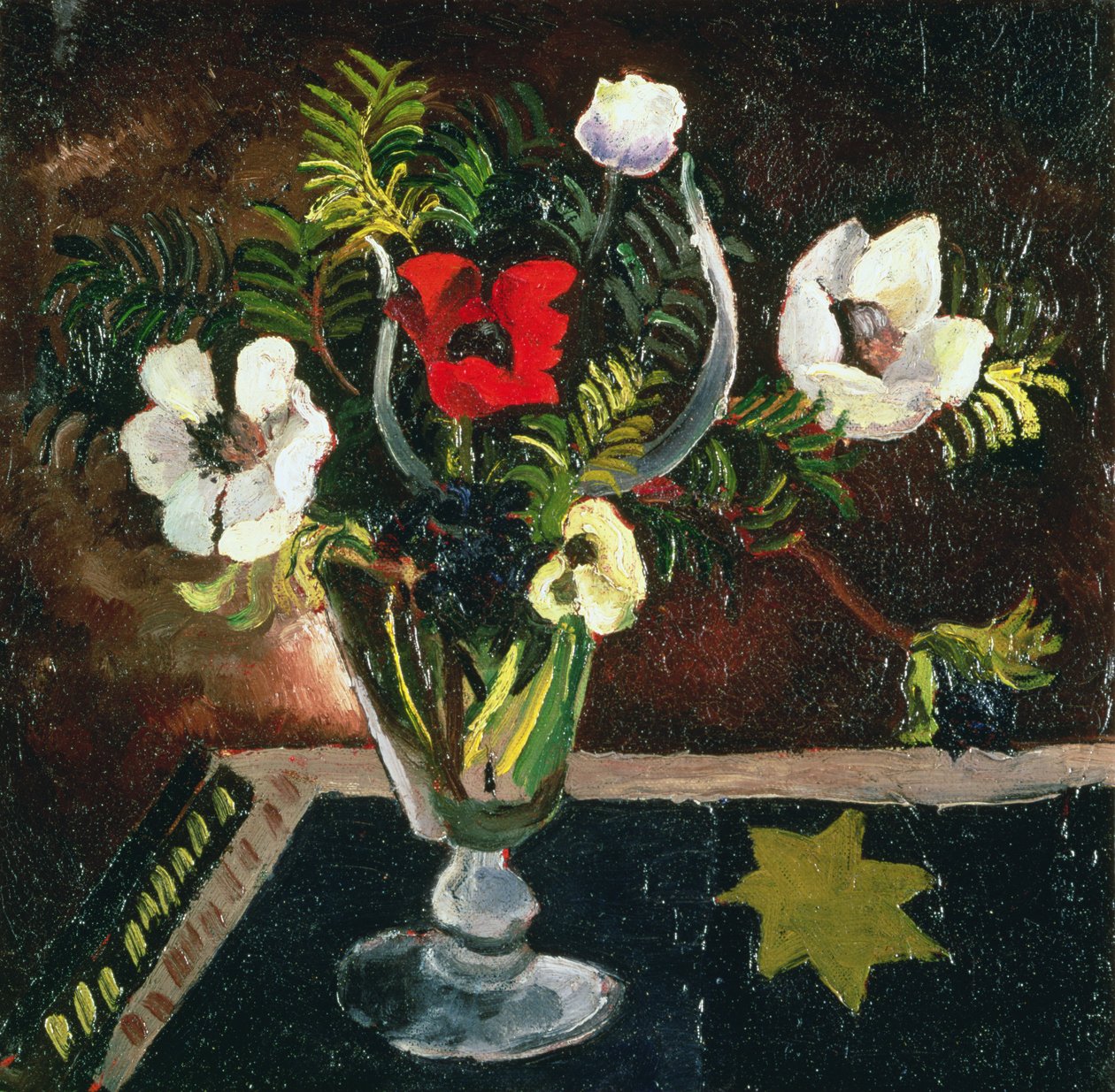Martwa natura kwiatów autorstwa Christopher Wood