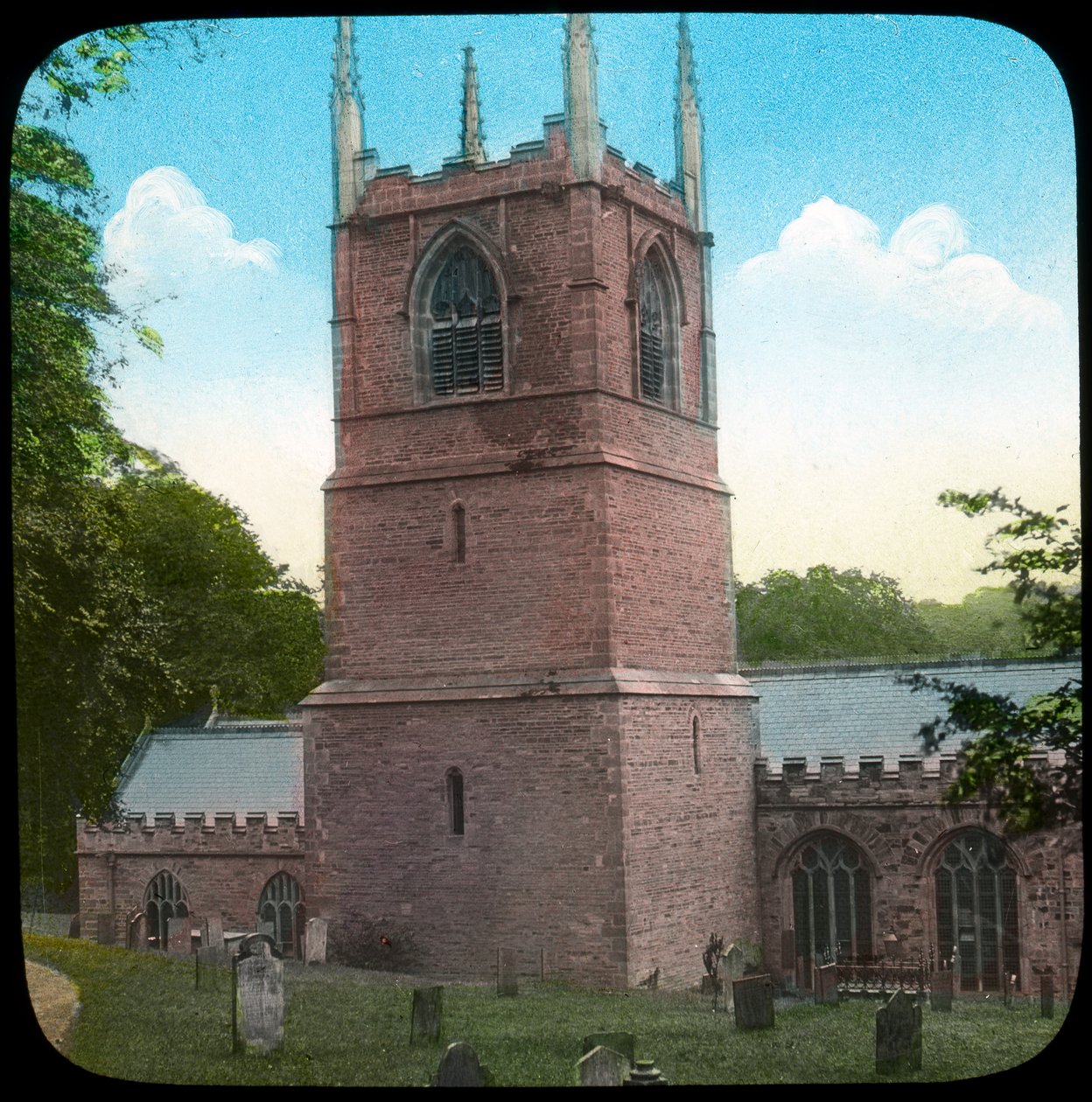 Kościół Bodmin, Kornwalia, koniec XIX lub początek XX wieku autorstwa Church Army Lantern Department