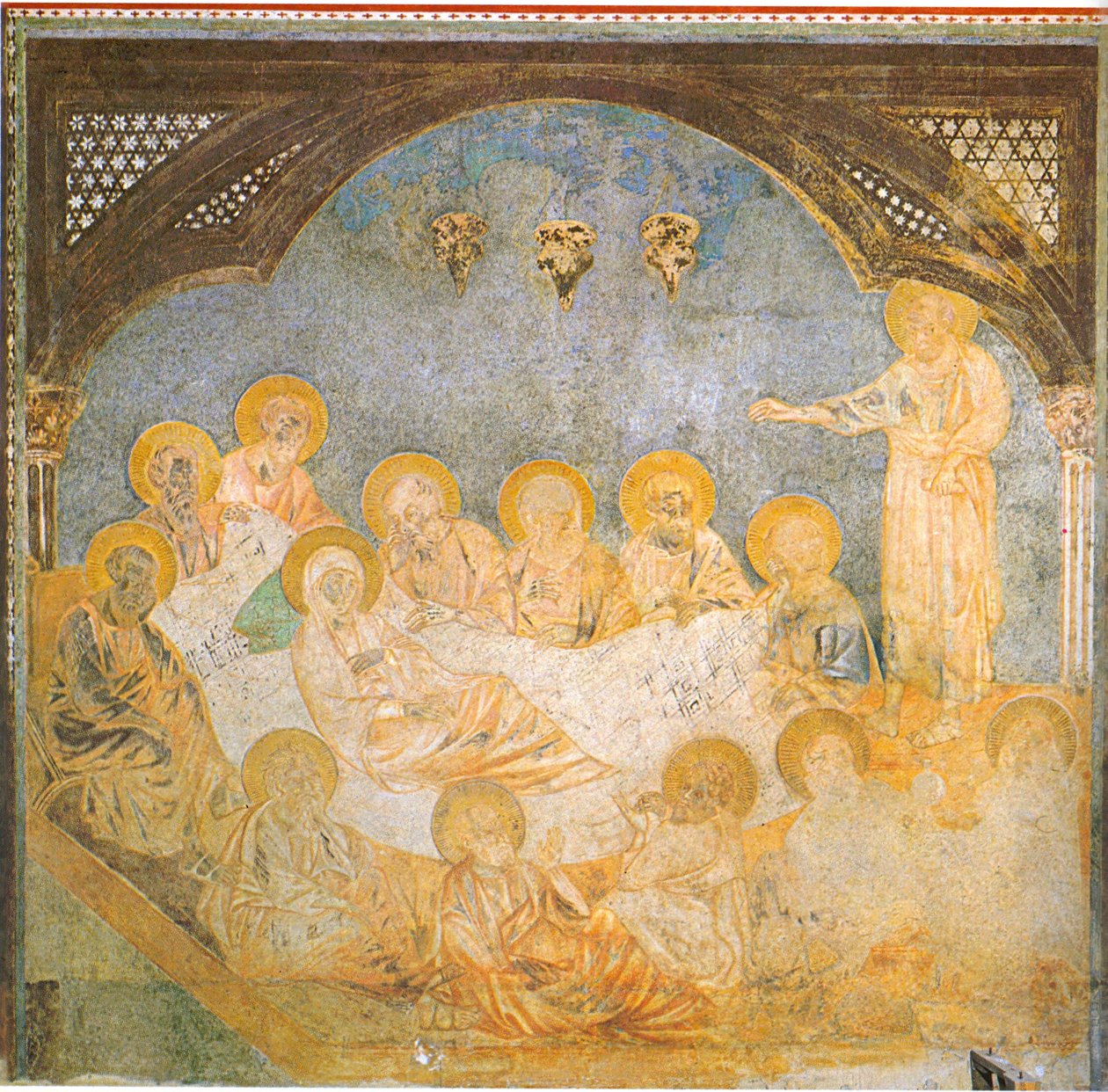 Śmierć Maryi autorstwa Cimabue