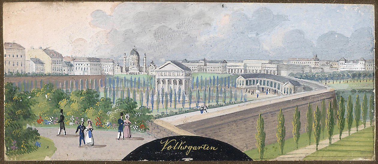 Volksgarten autorstwa Balthasar Wigand