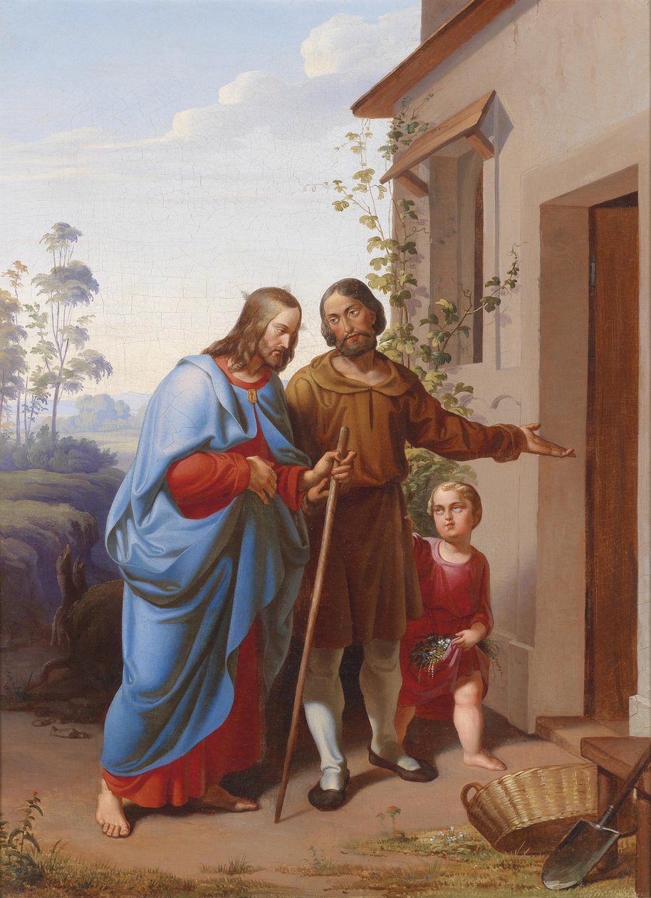 Chrystus jest mile widziany autorstwa Circle of Eduard von Engerth