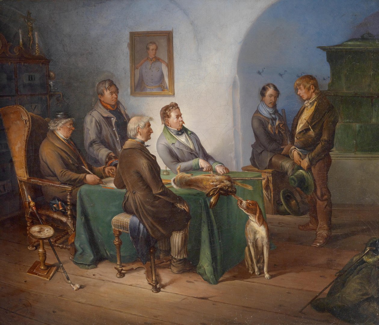 Dziki złodziej autorstwa Circle of Josef Danhauser