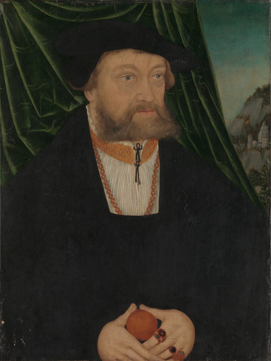 Portret mężczyzny autorstwa Jan the Elder circle of Brueghel
