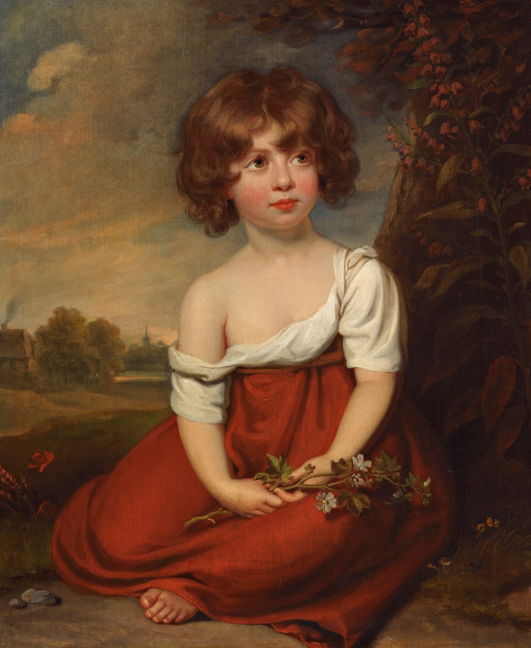 Portret damy, podobno Elżbieta Brudenell-Bruce autorstwa Circle of William Beechey
