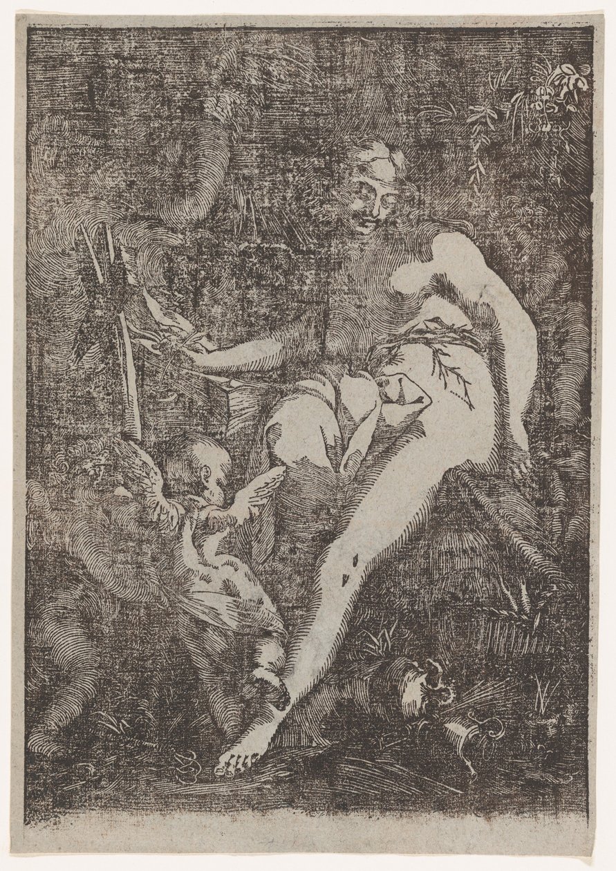 Św. Maria Magdalena w pokucie, 1590-1607. autorstwa Circle of Giuseppe Scolari