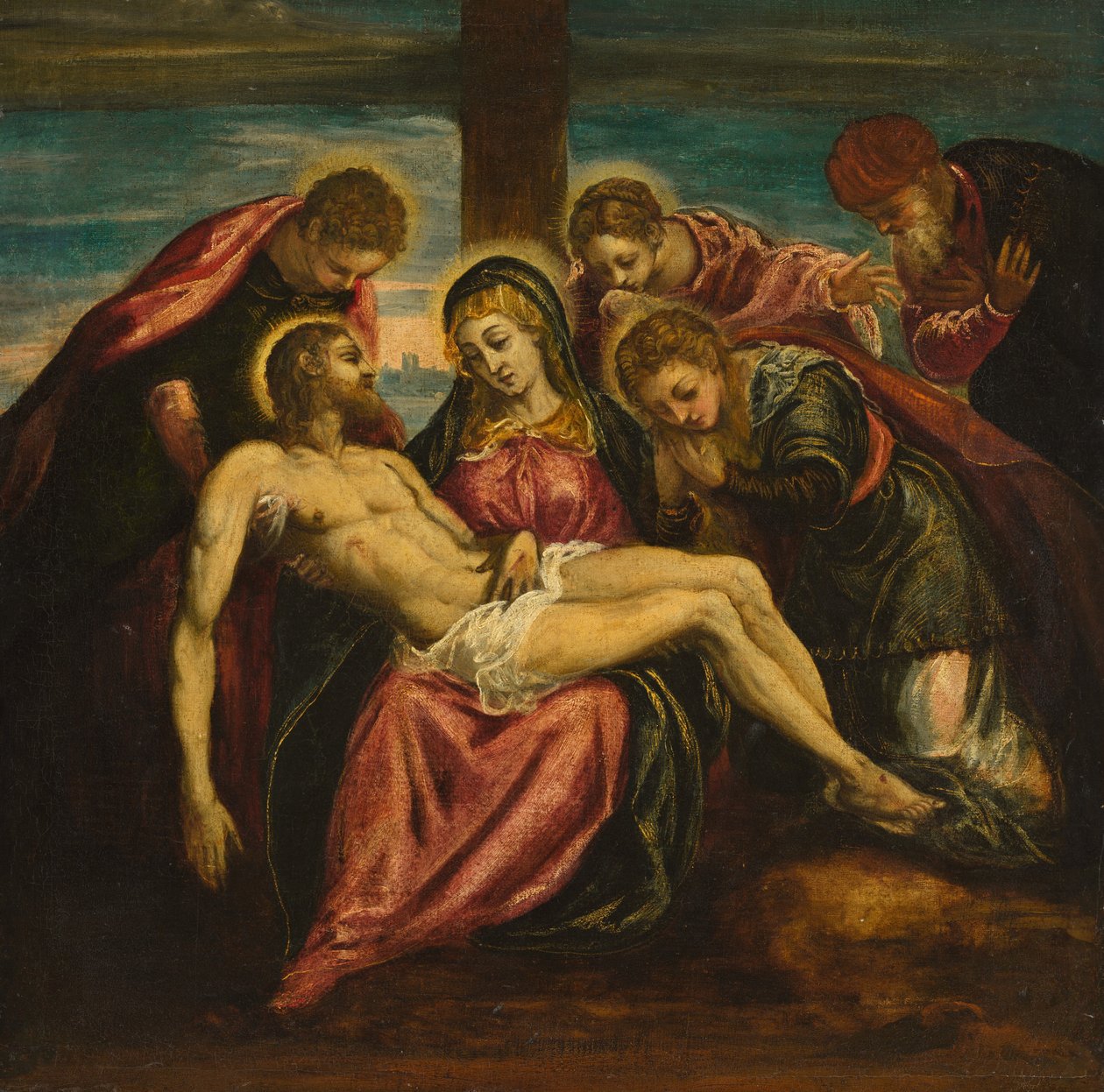Lament autorstwa Circle of Jacopo Tintoretto