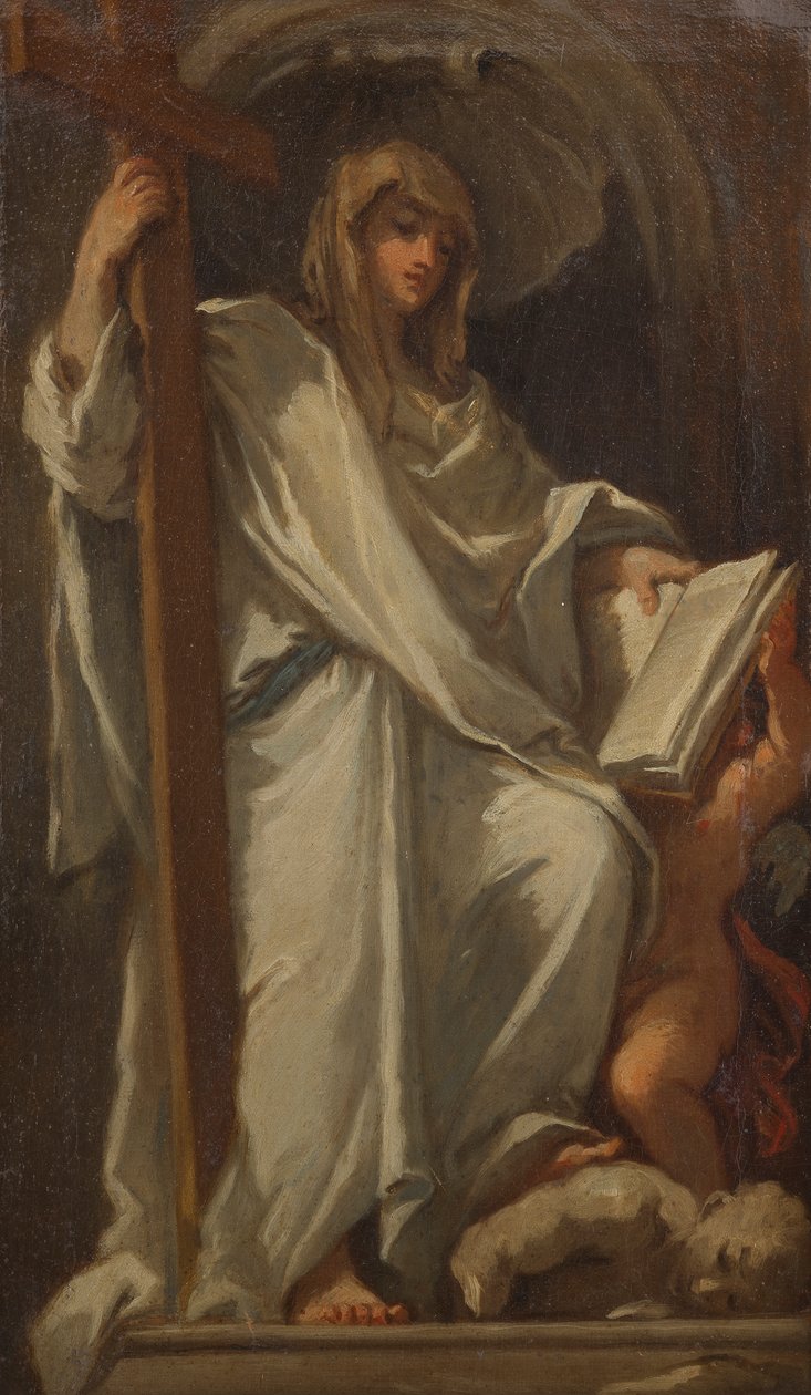 Alegoria Wiary autorstwa Ciro Ferri